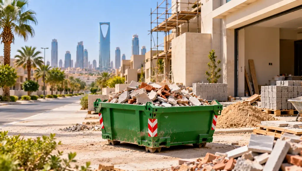 استئجار حاوية مخلفات صغيرة بالرياض: الأحجام والأسعار وأهم النصائح 1 3 1