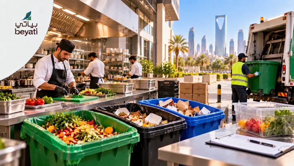 إدارة نفايات المطاعم