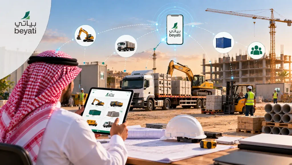 مستقبل لوجستيات البناء في السعودية