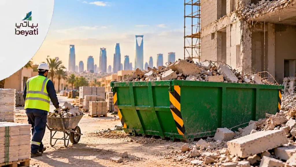كيفية التخلص من مخلفات البناء